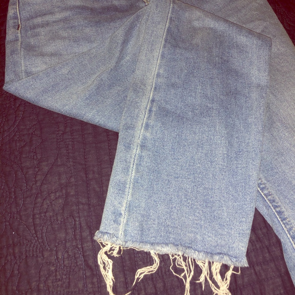 BDG frayed jeans
